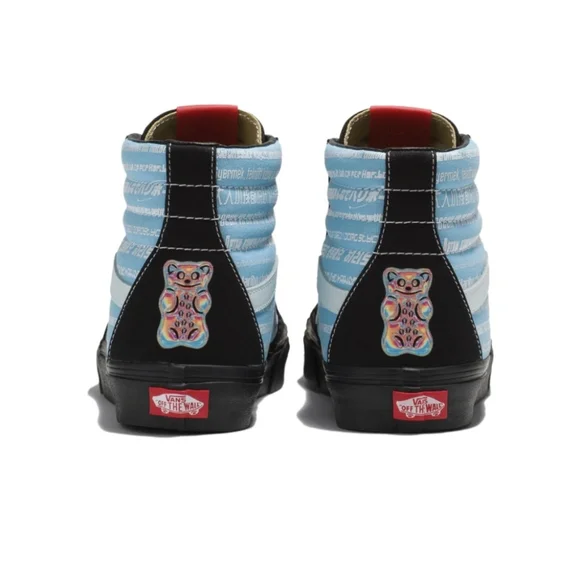 Vans Sk8 Hi Haribo Men Size 8.5 Blue And Black 102025 - Picture 4 of 6